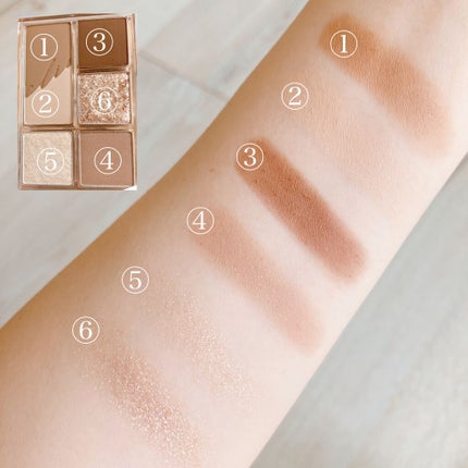 プロ アイパレット ミニ/CLIO/アイシャドウパレットを使ったクチコミ(2枚目)