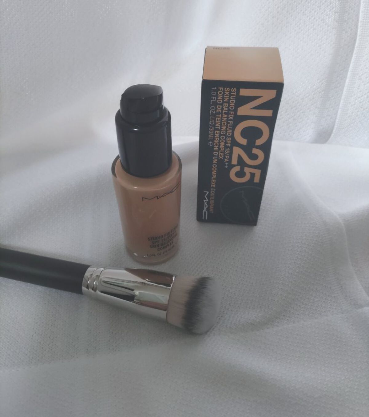 #170 シンセティック ラウンド スラント ブラシ/M・A・C/メイクブラシを使ったクチコミ（2枚目）