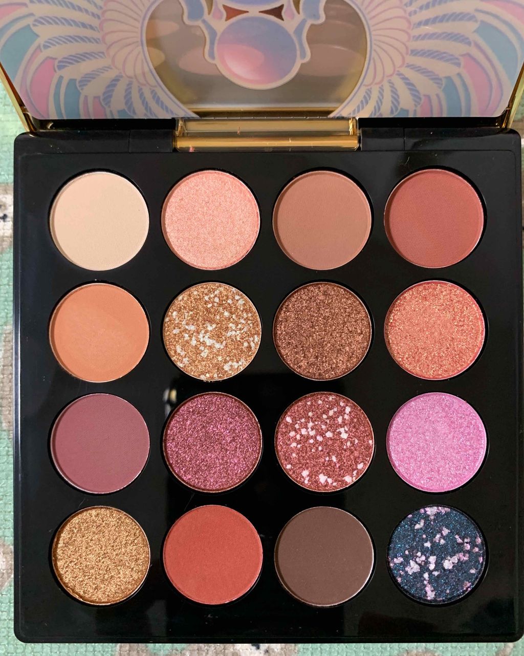 大英博物館 エジプトシリーズ アイシャドウパレット/ZEESEA/アイシャドウパレットを使ったクチコミ(2枚目)