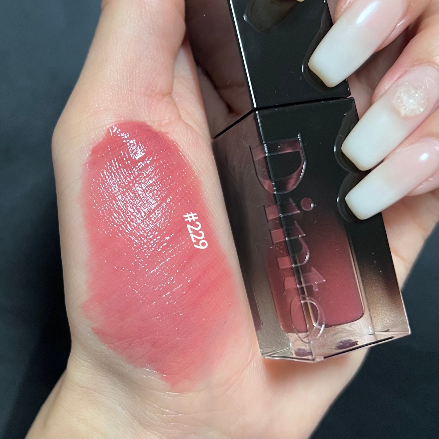 ブラーグロイリップティント/Dinto/リップティントを使ったクチコミ(3枚目)