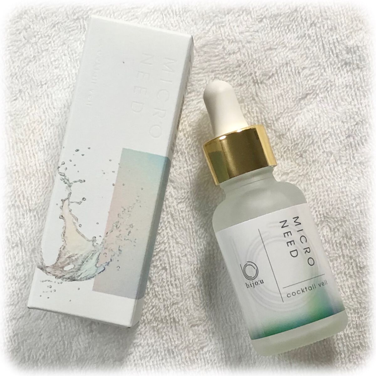 カクテルヴェール/bijoːu(ビジュー)MICRO NEED/美容液を使ったクチコミ(1枚目)