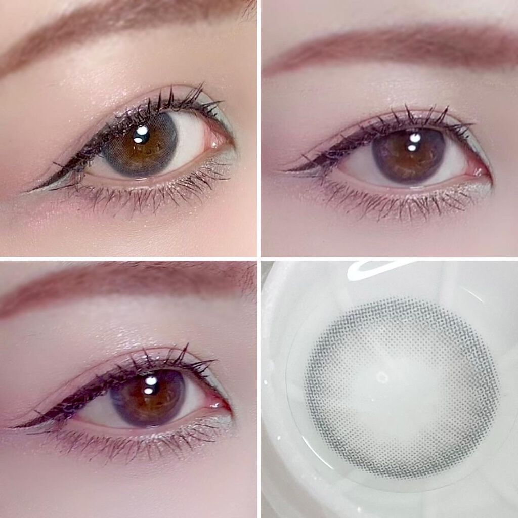 メローズ(Mellows) ミスティックグレー/OLOLA/カラーコンタクトレンズを使ったクチコミ（1枚目）