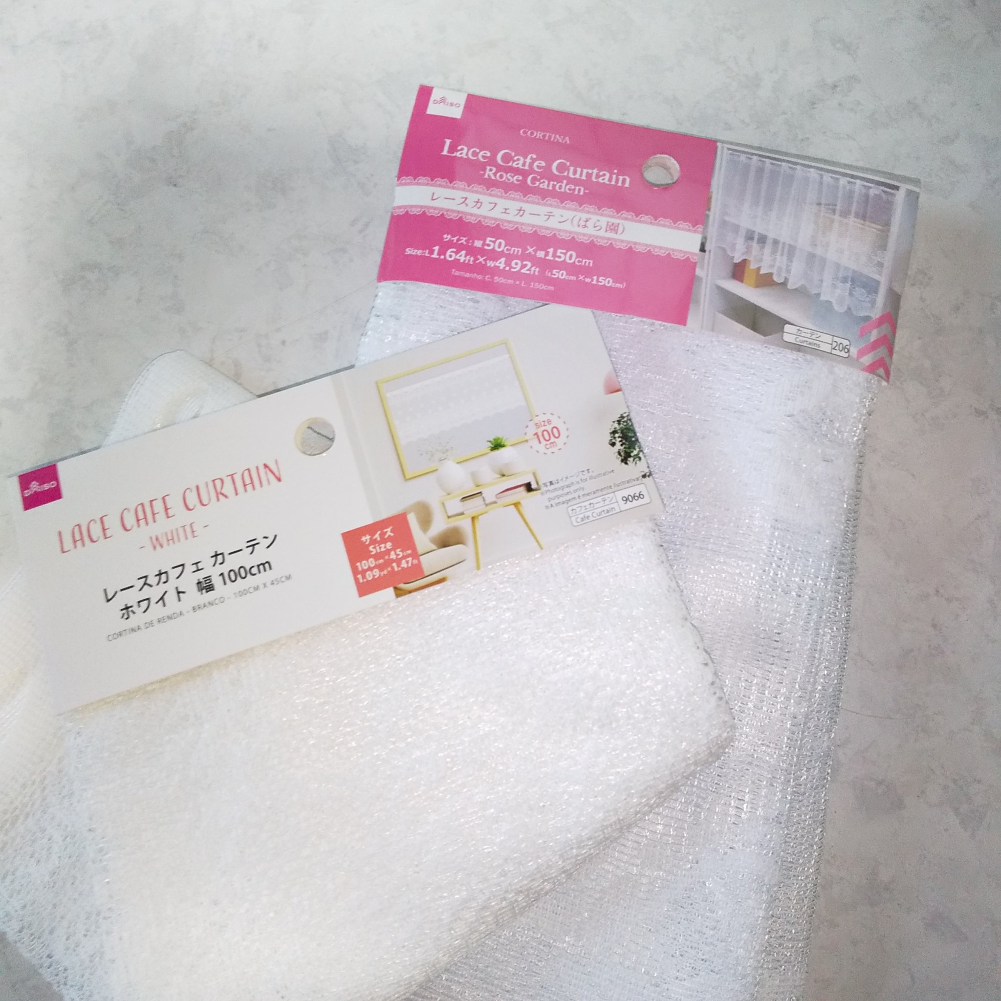 カフェカーテン/DAISO/その他を使ったクチコミ（1枚目）
