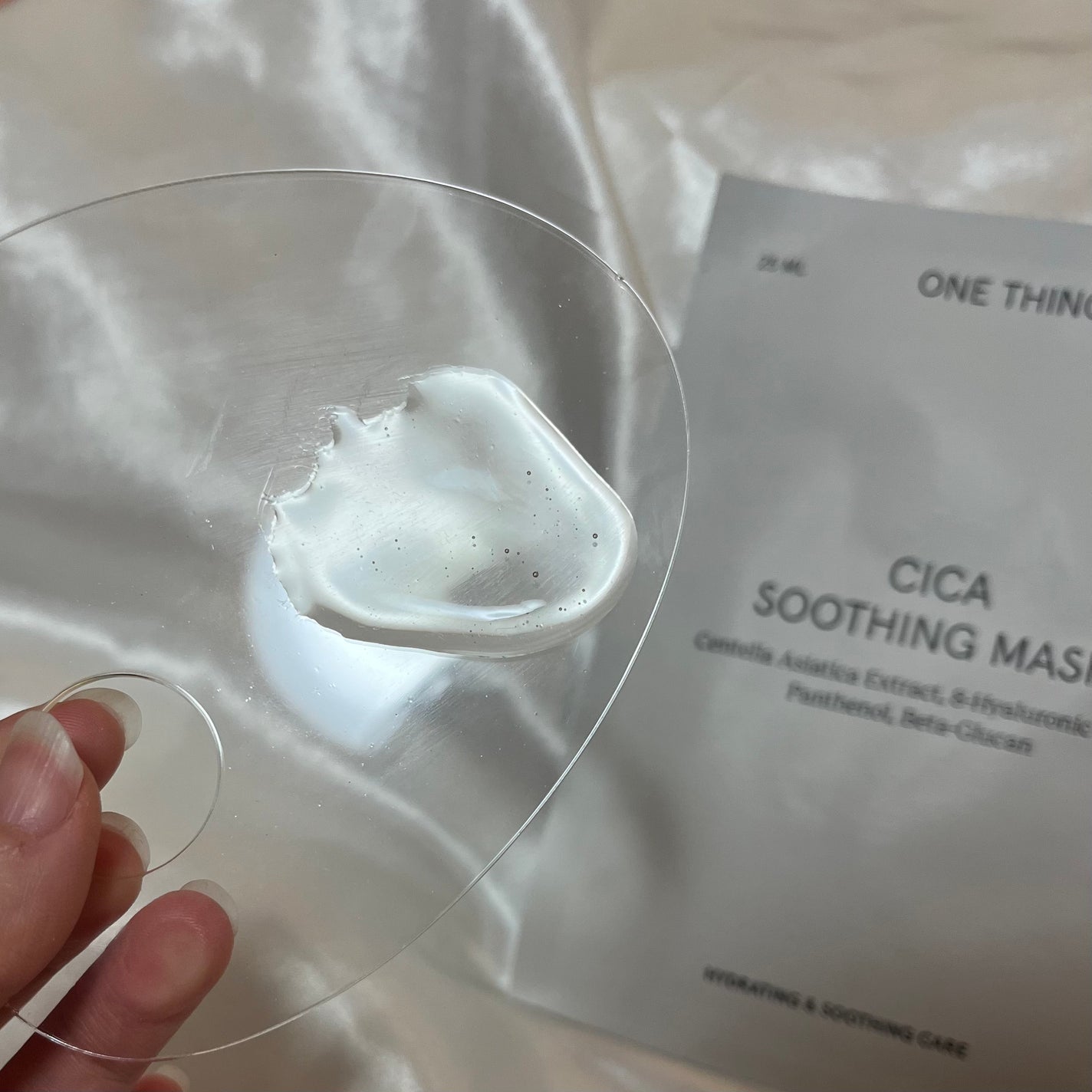 CICAスージングマスク/ONE THING/シートマスク・パックを使ったクチコミ(4枚目)