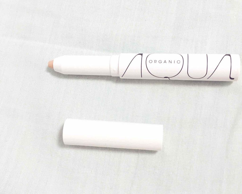 オーガニックスティックコンシーラー/アクア・アクア/スティックコンシーラーを使ったクチコミ(4枚目)