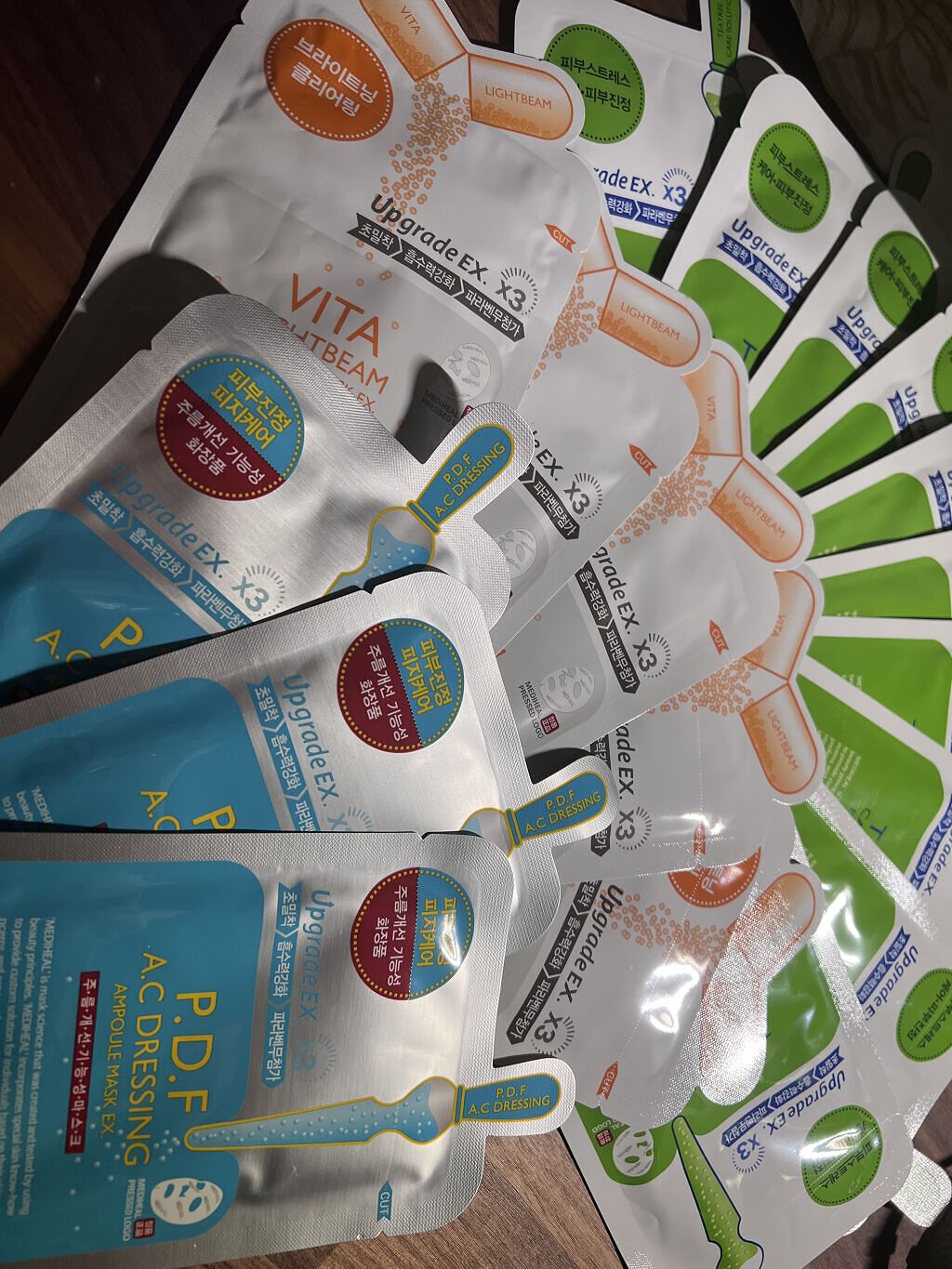 P.D.F A.Cドレッシングアンプルマスク EX/MEDIHEAL/シートマスク・パックを使ったクチコミ（1枚目）