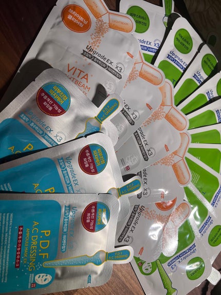 P.D.F A.Cドレッシングアンプルマスク EX/MEDIHEAL/シートマスク・パックを使ったクチコミ(1枚目)