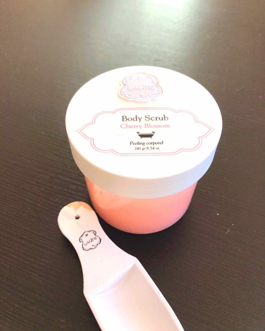 ボディスクラブ チェリーブロッサム/Laline/ボディスクラブを使ったクチコミ(1枚目)