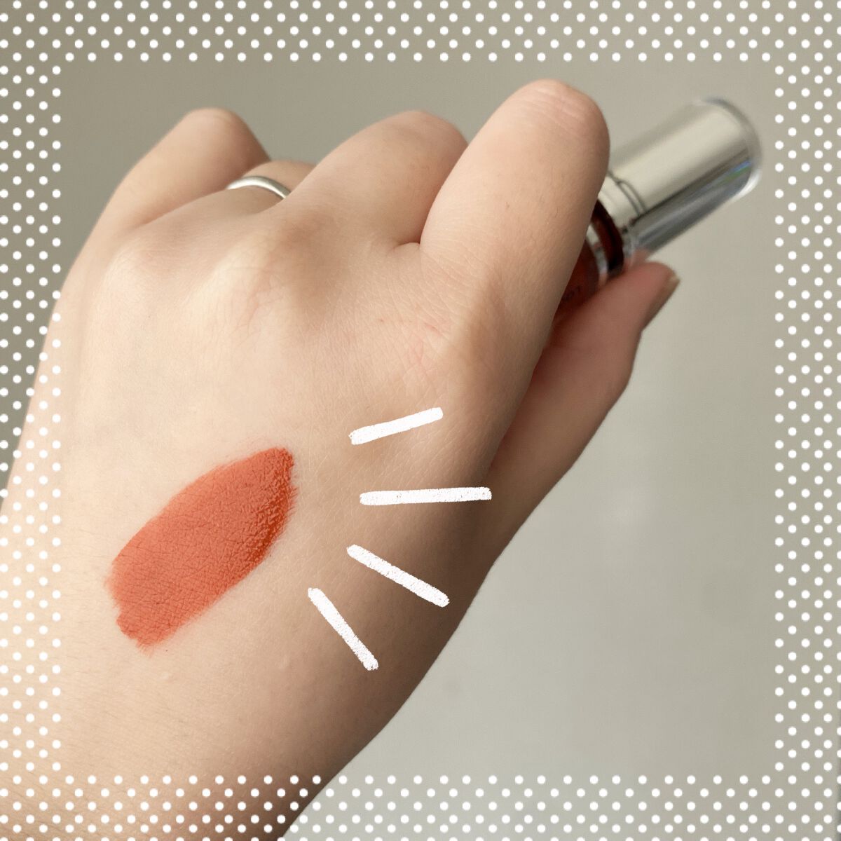 M·A·C ロックド キス インク リップカラー/M・A・C/口紅を使ったクチコミ(2枚目)