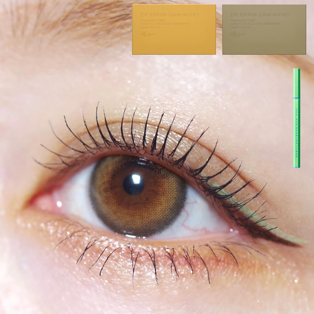 EYE OPENING LINER/UZU BY FLOWFUSHI/アイライナーを使ったクチコミ（1枚目）