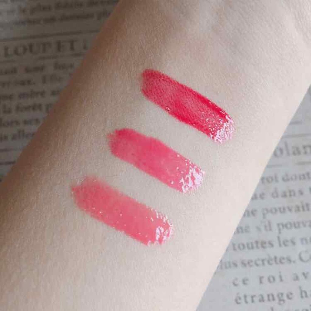 フォーエヴァージューシー オイルルージュ ティント/JILL STUART/リップティントを使ったクチコミ(2枚目)