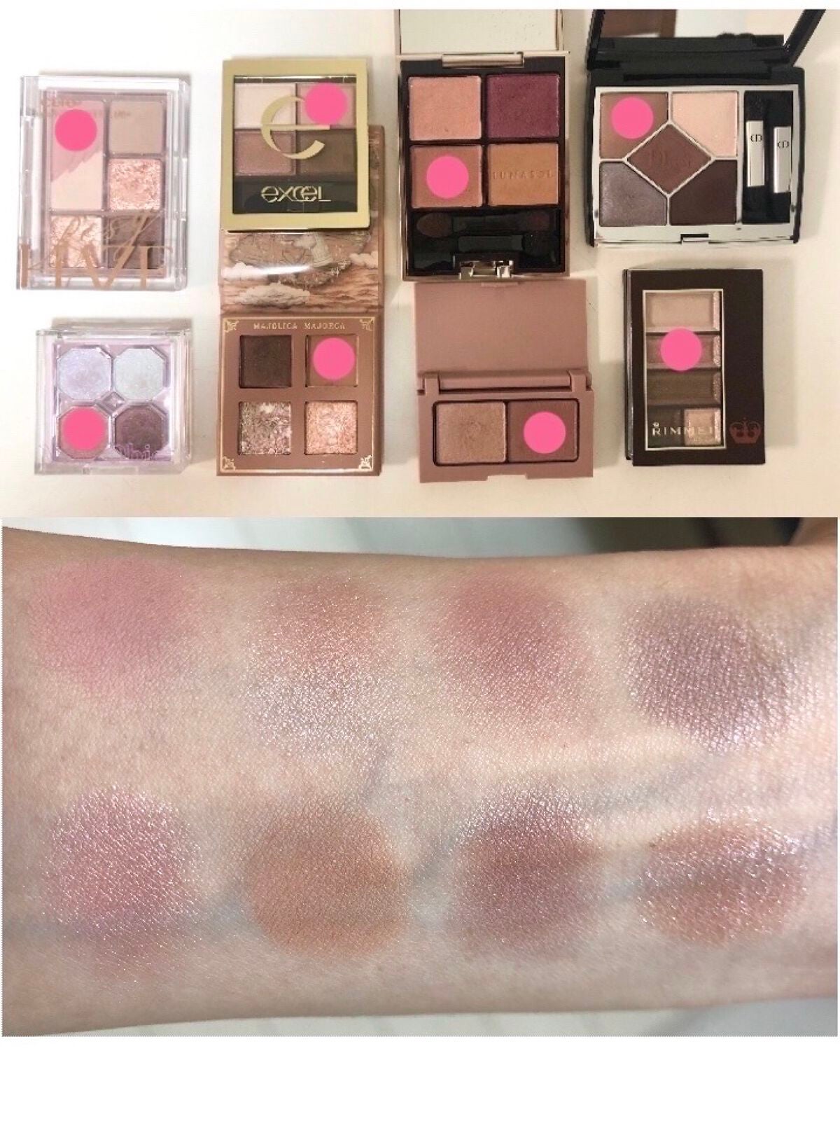 スキニーリッチシャドウ/excel/アイシャドウパレットを使ったクチコミ(4枚目)