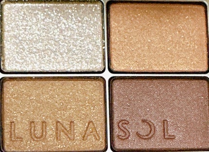 スキンモデリングアイズ/LUNASOL/アイシャドウパレットを使ったクチコミ(3枚目)