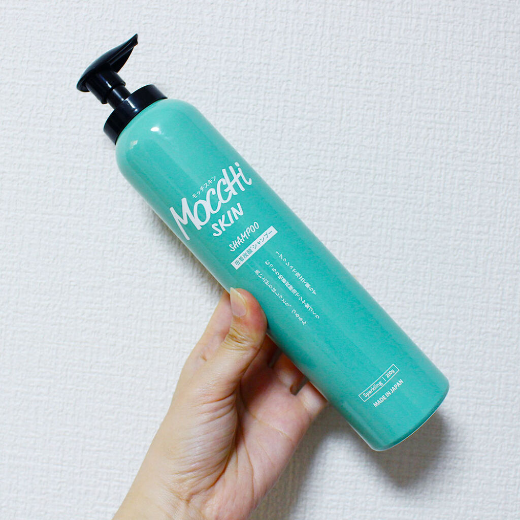 吸着スパークリングシャンプー /MoccHi SKIN/市販シャンプーを使ったクチコミ（1枚目）