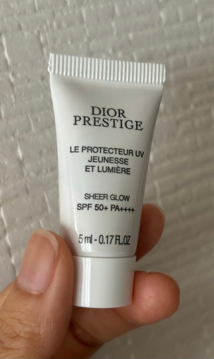 プレステージ ホワイト ル プロテクター UV ルミエール シアーグロー/Dior/化粧下地を使ったクチコミ(1枚目)