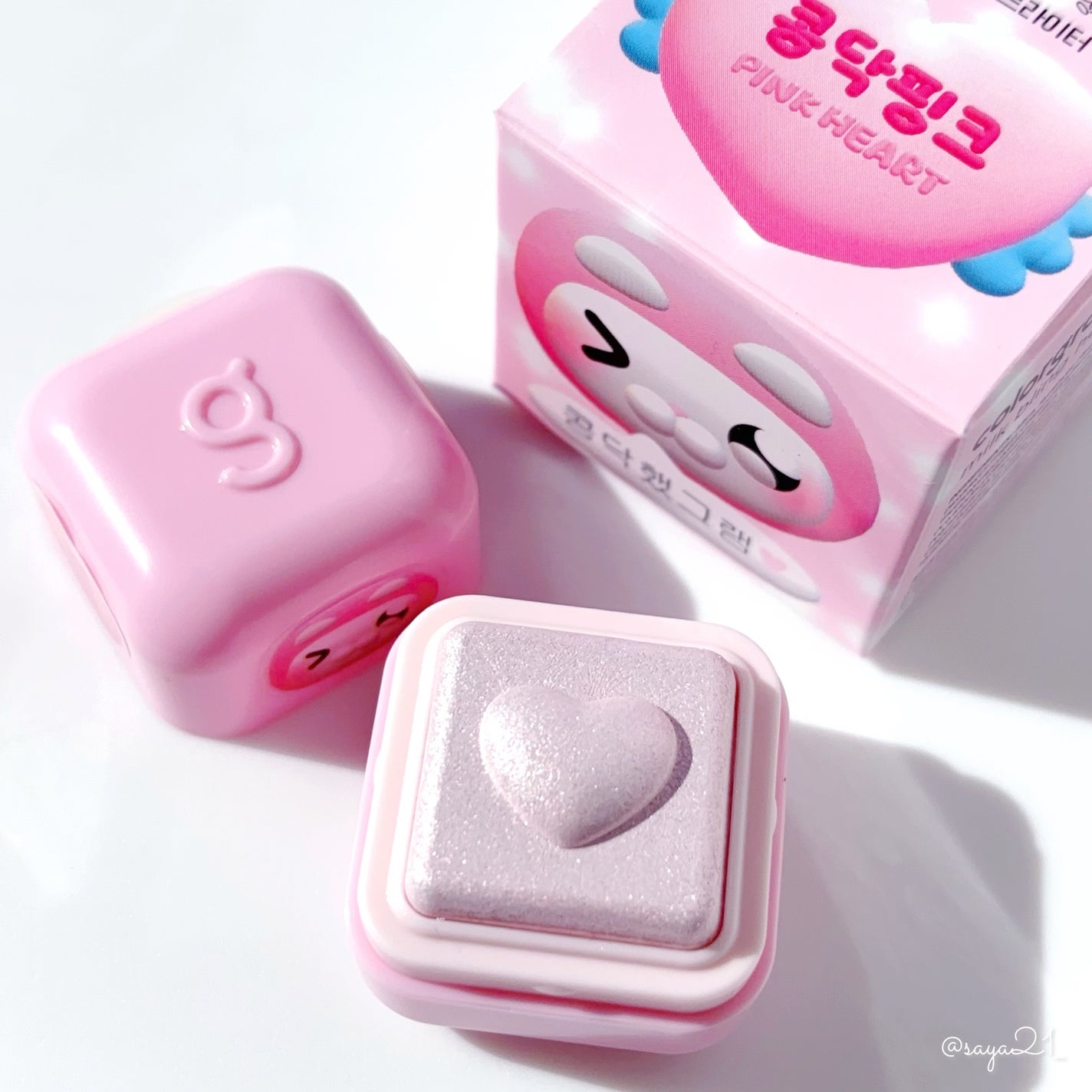 ミルクブリンハートライター/Colorgram/パウダーハイライトを使ったクチコミ(1枚目)