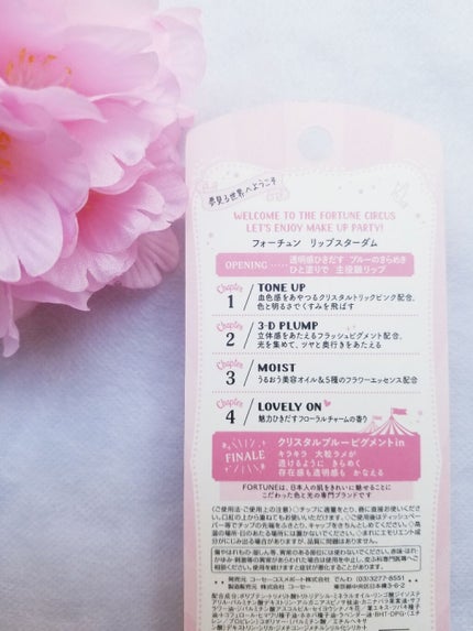 リップスターダム/フォーチュン/リップグロスを使ったクチコミ(2枚目)