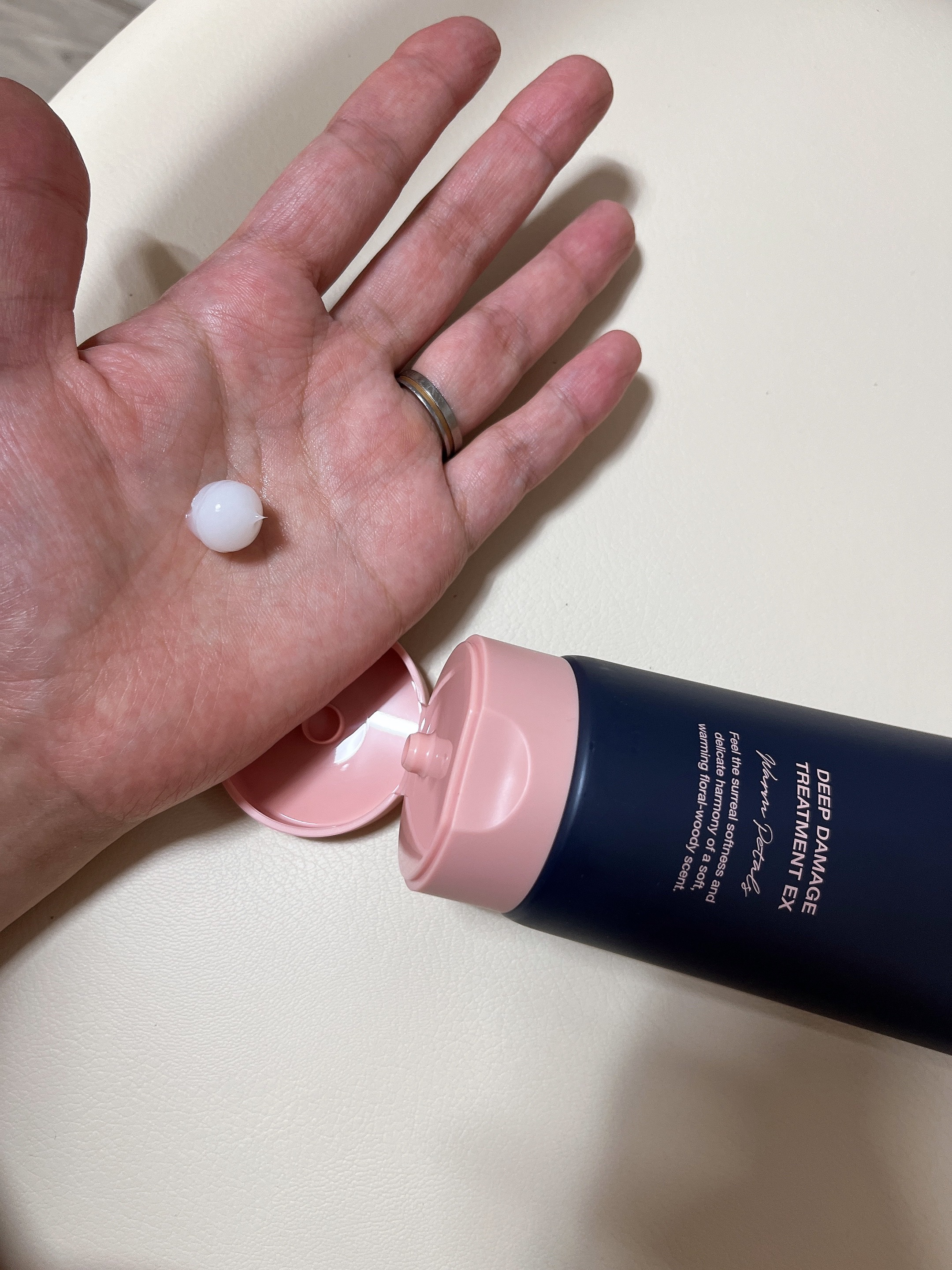 ディープダメージトリートメントEX/UNOVE/洗い流すヘアトリートメントを使ったクチコミ（2枚目）