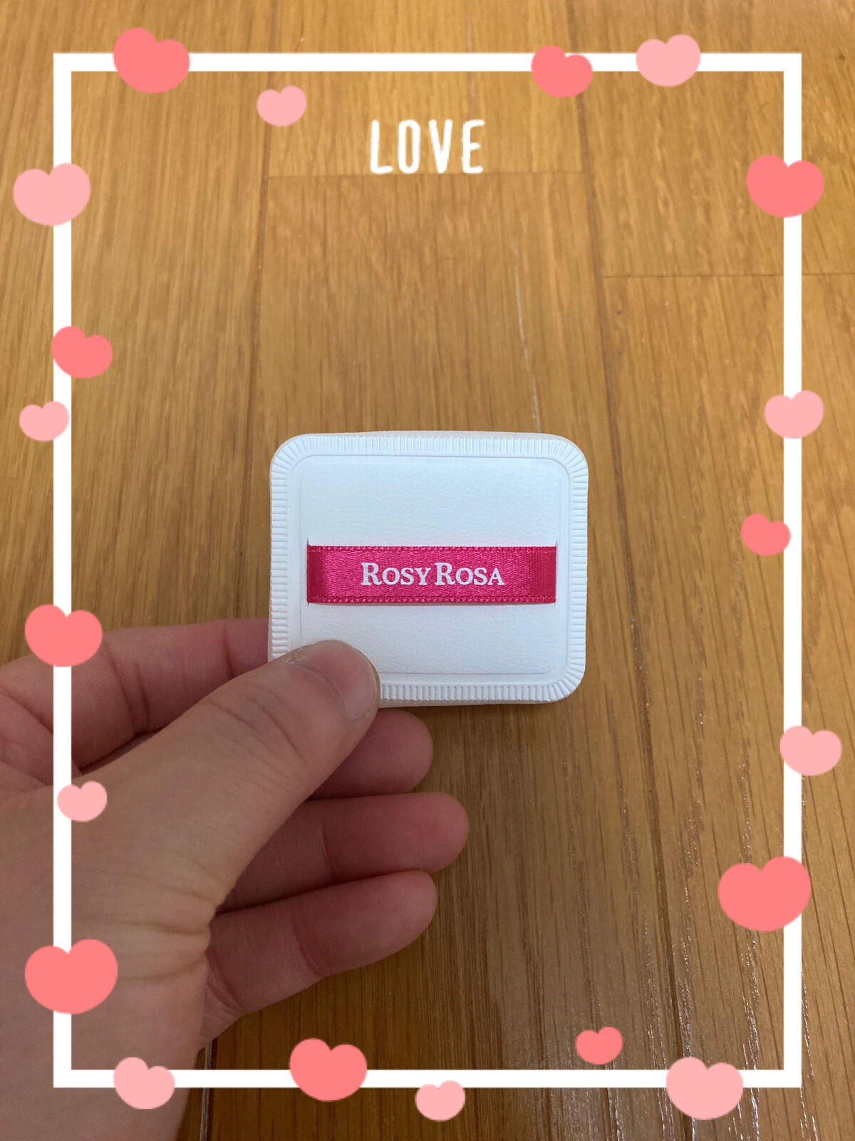 エアリータッチパフ/ロージーローザ/パフ・スポンジを使ったクチコミ（2枚目）