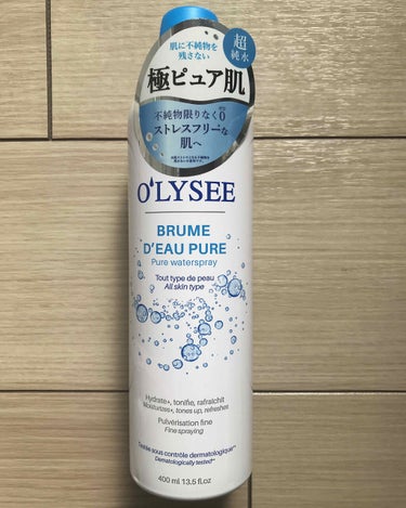 O'LYSEE ピュアウォータースプレー/ときわ商会/ミスト状化粧水を使ったクチコミ（1枚目）