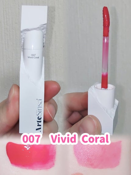 ビルダブルデューイフィットティント/ArteSinsa/リップティントを使ったクチコミ(3枚目)