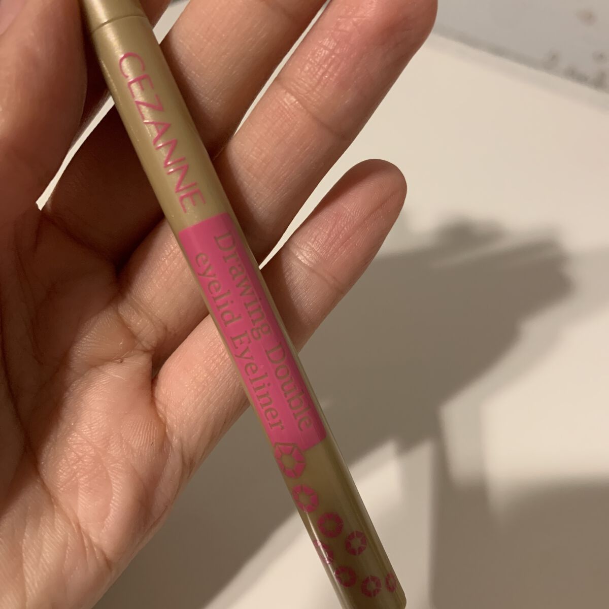 描くふたえアイライナー/CEZANNE/リキッドアイライナーを使ったクチコミ（1枚目）