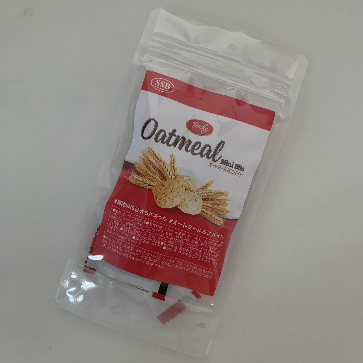 オートミールミニバイト/株式会社SSB/オートミールを使ったクチコミ（3枚目）