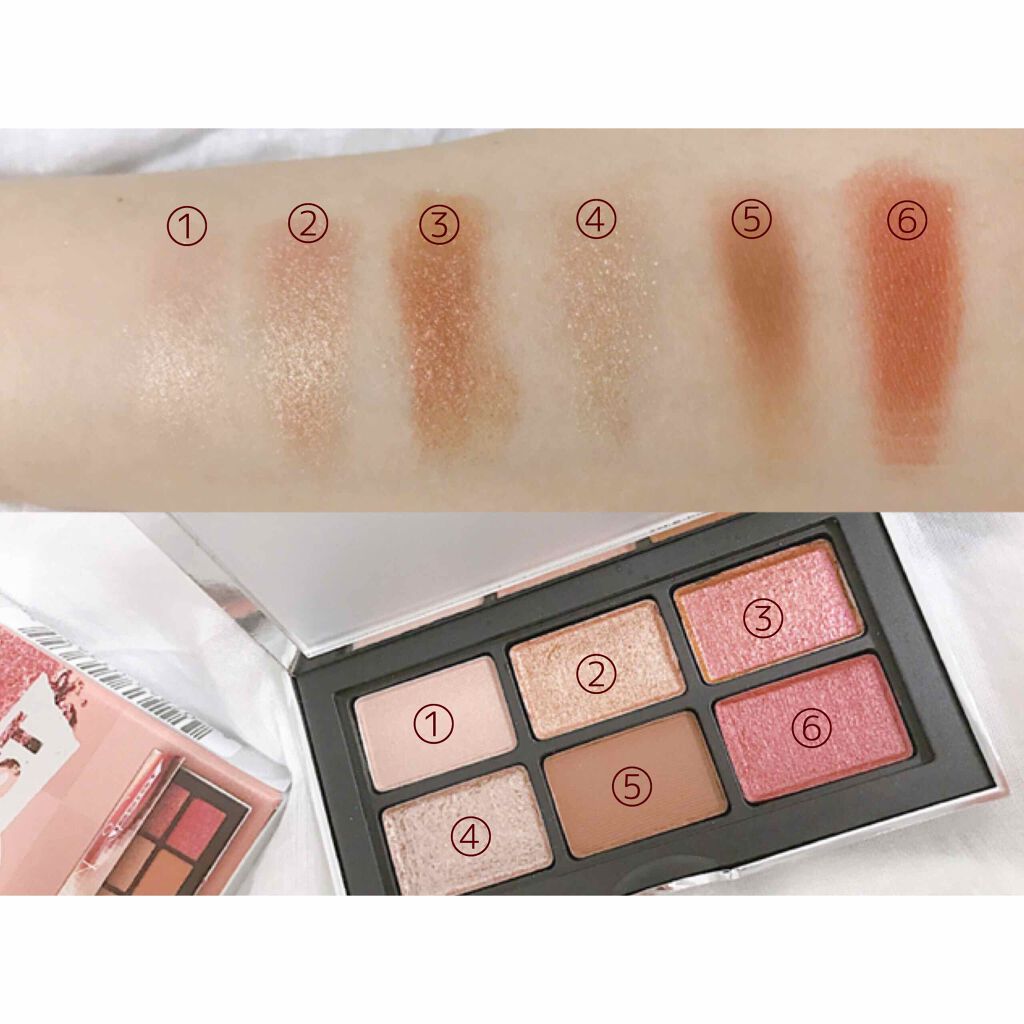 ナーズイスト ウォンテッド ミニアイシャドーパレット/NARS/アイシャドウパレットを使ったクチコミ（3枚目）