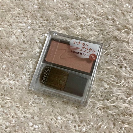 チークブラッシュ/CEZANNE/パウダーチークを使ったクチコミ(1枚目)