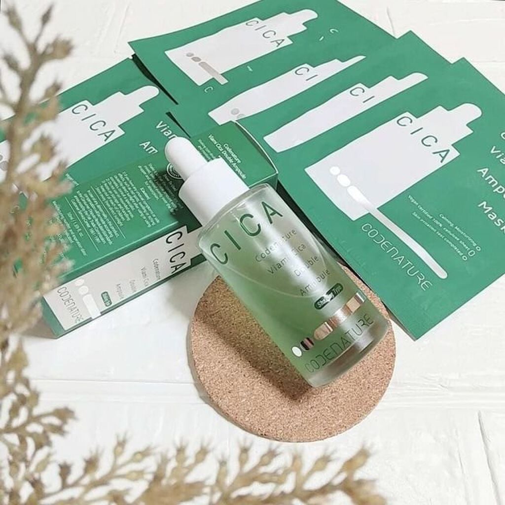 ビアミシカダブルアンプル/CODENATURE/美容液を使ったクチコミ(1枚目)