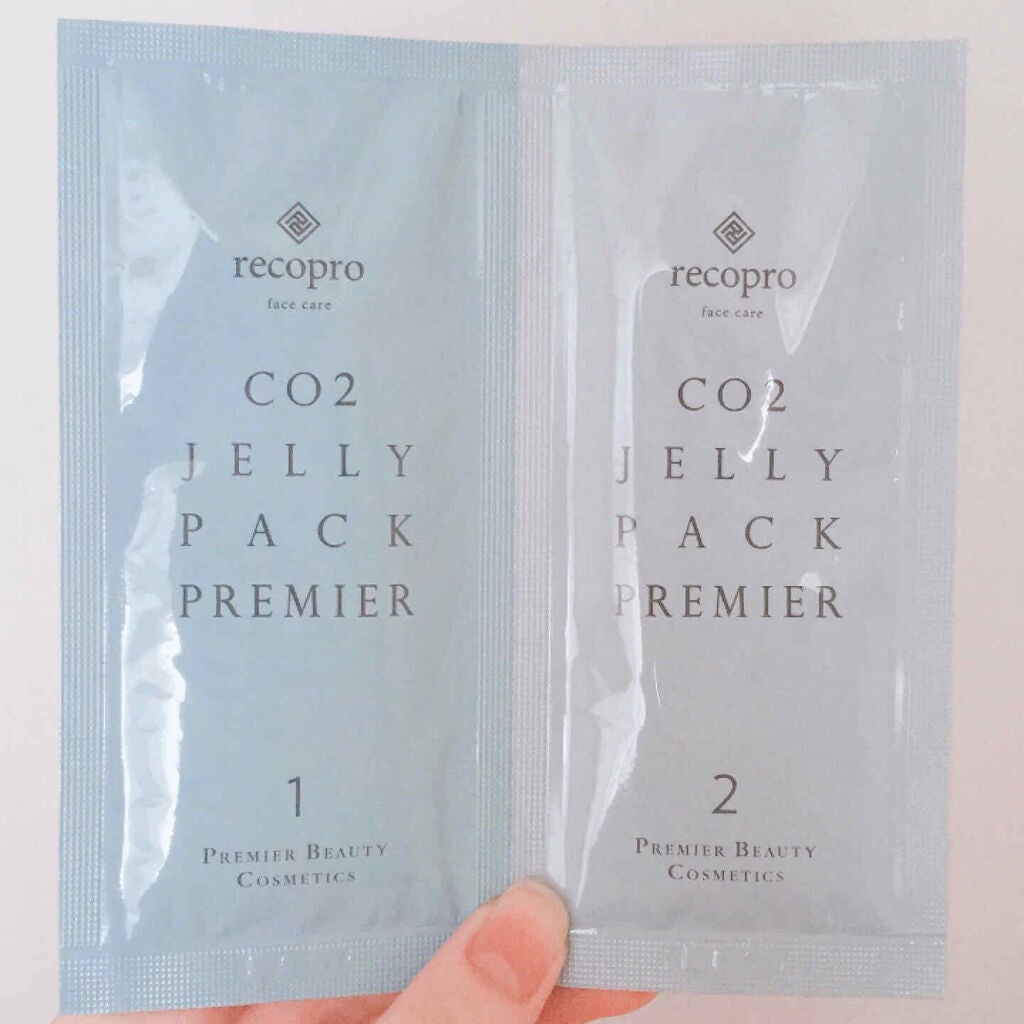 CO2 JELLY PACK PREMIER/recopro facecare/洗い流すパック・マスクを使ったクチコミ(2枚目)