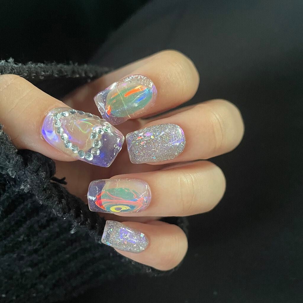 ジェルネイル(ライト対応)/セリア/ジェルネイルを使ったクチコミ(1枚目)