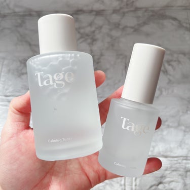 Tage カーミングトナーインサイプレストのクチコミ「
Tageはヴィーガンスキンケアブランドで
“シンプルでありながら確かな仕上がり“が
ブランド.....」（2枚目）