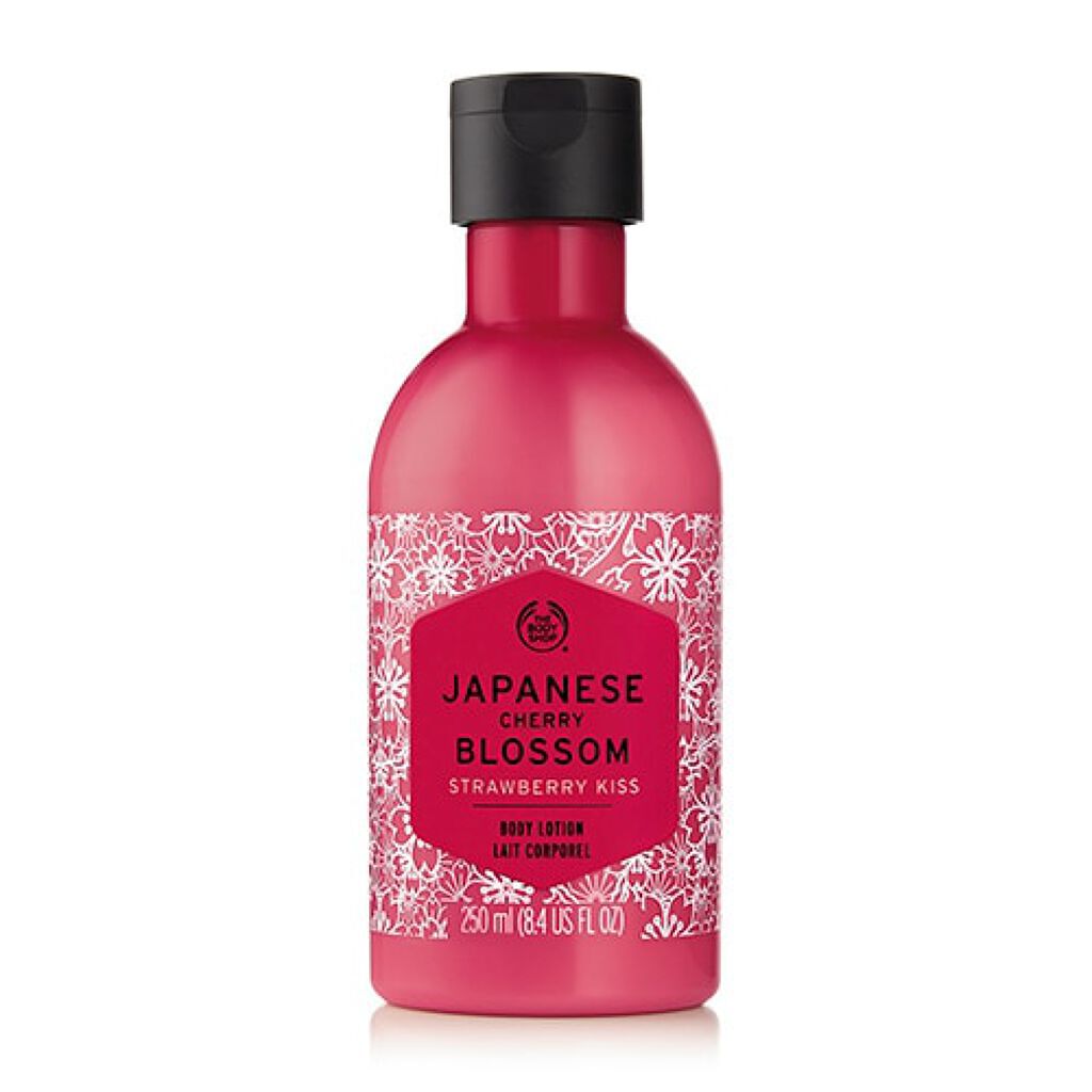 ジャパニーズチェリーブロッサム ストロベリーキス ボディローション / THE BODY SHOP