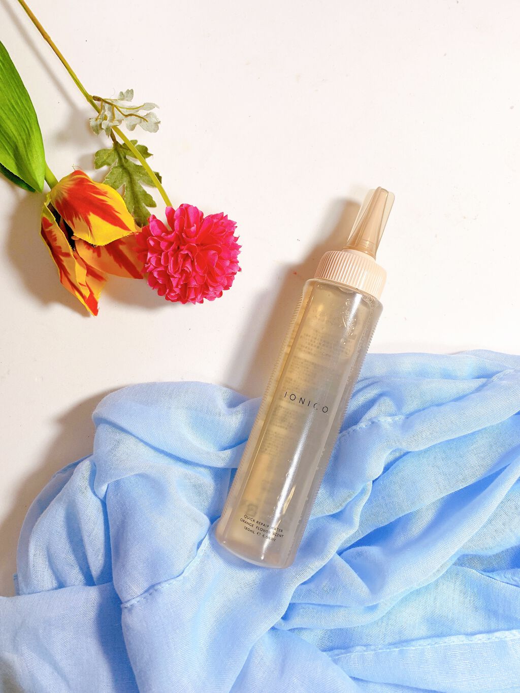 プレミアムイオン クイックリペアウォーター (毛髪美容補修水)/IONICO/洗い流すヘアトリートメントを使ったクチコミ(2枚目)