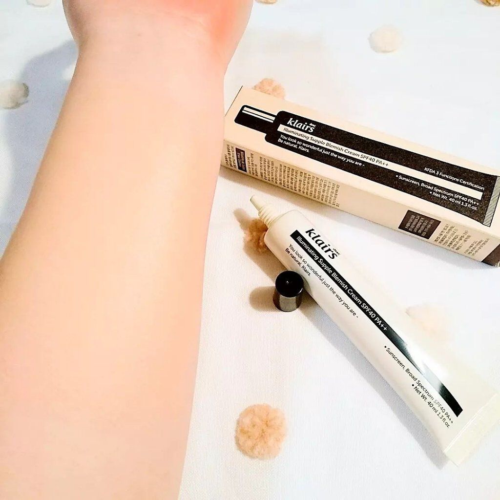 イルミネーティングサプルブレミッシュクリーム(40ml)/Klairs/化粧下地を使ったクチコミ(4枚目)