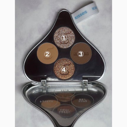 キスチョコレート プレイカラーアイズ/ETUDE/アイシャドウパレットを使ったクチコミ(4枚目)