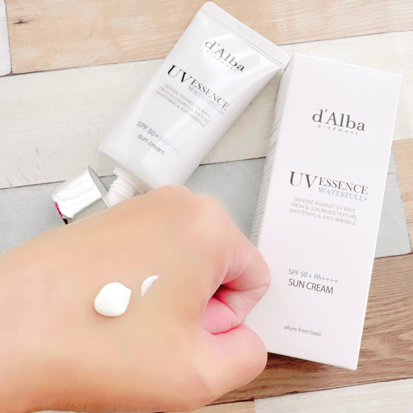 ダルバ ウォータフル エッセンス サンクリーム/ダルバ/日焼け止めクリームを使ったクチコミ(2枚目)