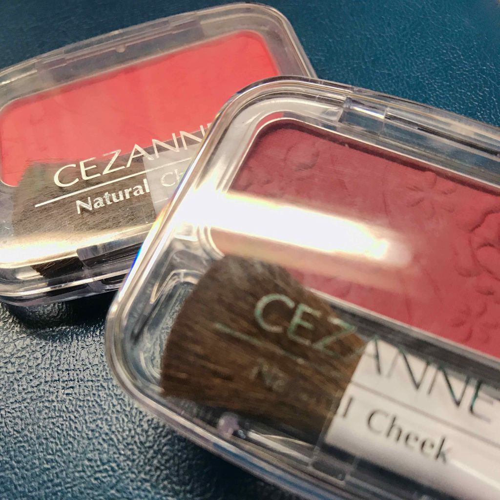 ナチュラル チークN/CEZANNE/パウダーチークを使ったクチコミ（1枚目）