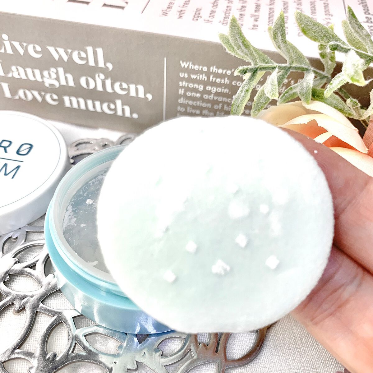 Zセバムドライングパウダー/ETUDE/フェイスパウダーを使ったクチコミ(2枚目)