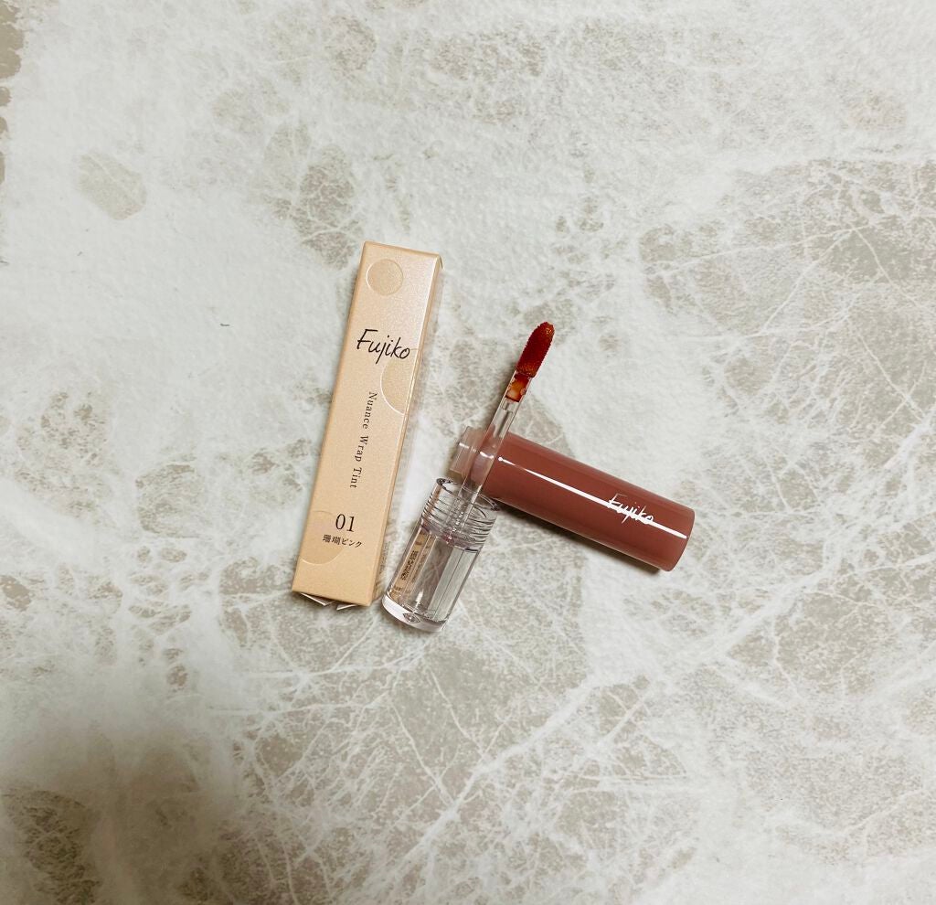 ニュアンスラップティント/Fujiko/リップティントを使ったクチコミ(2枚目)