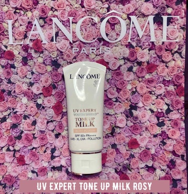 LANCOME
UV エクスペール トーン アップ ローズ

こちらの下地をリップスさん経由でプレゼントしていただきました✨

普段から愛用している下地でとても嬉しかった😭✨
最近はマスク生活で下地だけ