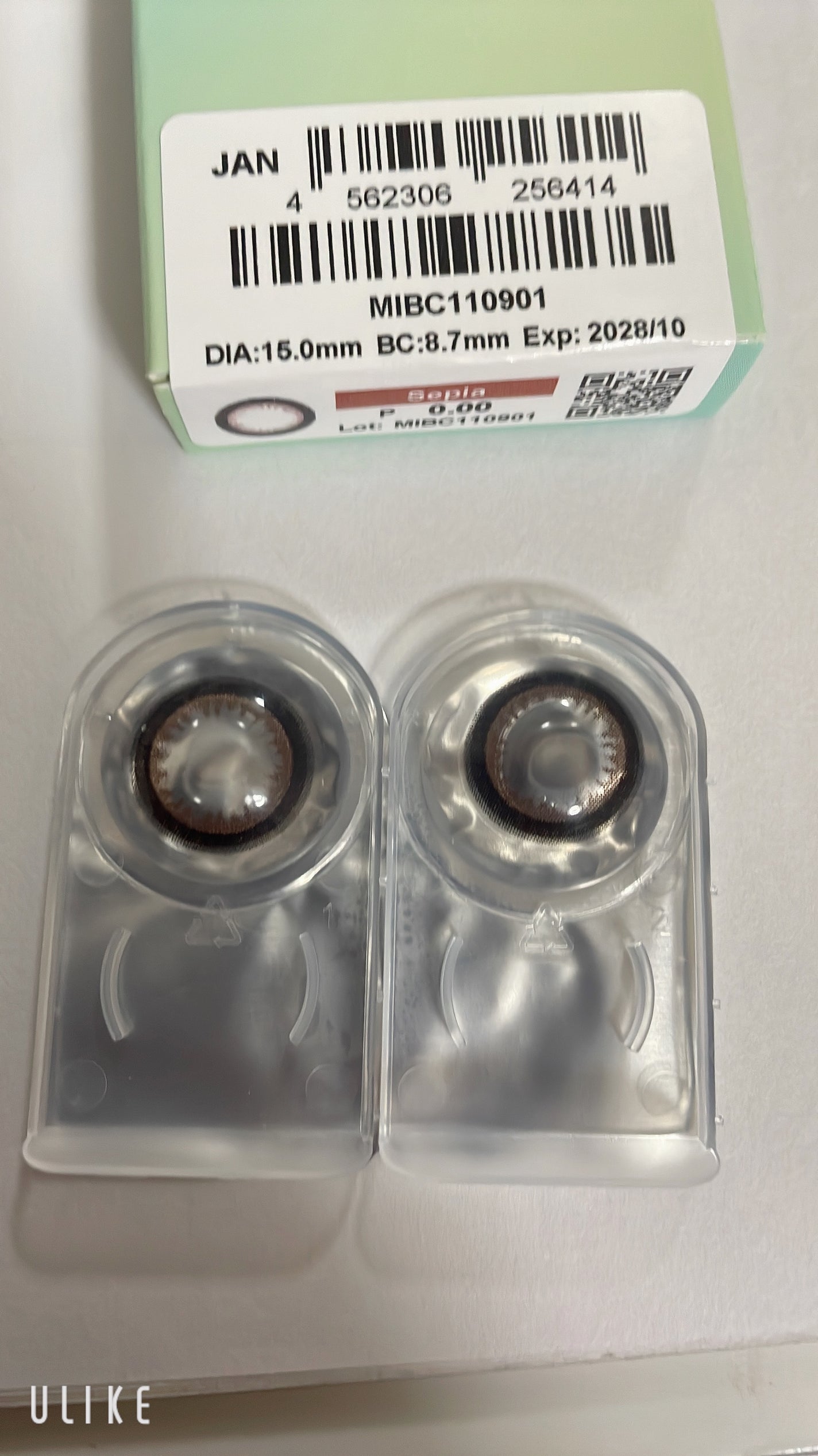 HoneyDrops 1day 15.0mm/HONEY DROPS/ワンデー(1DAY)カラコンを使ったクチコミ(2枚目)