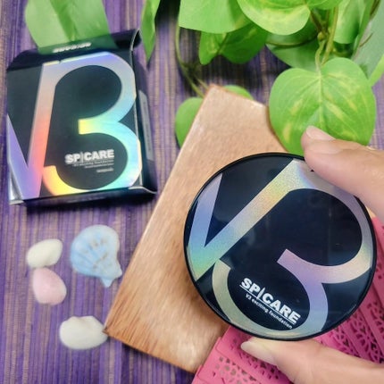 V3 エキサイティングファンデーション/SPICARE/クッションファンデーションを使ったクチコミ(1枚目)