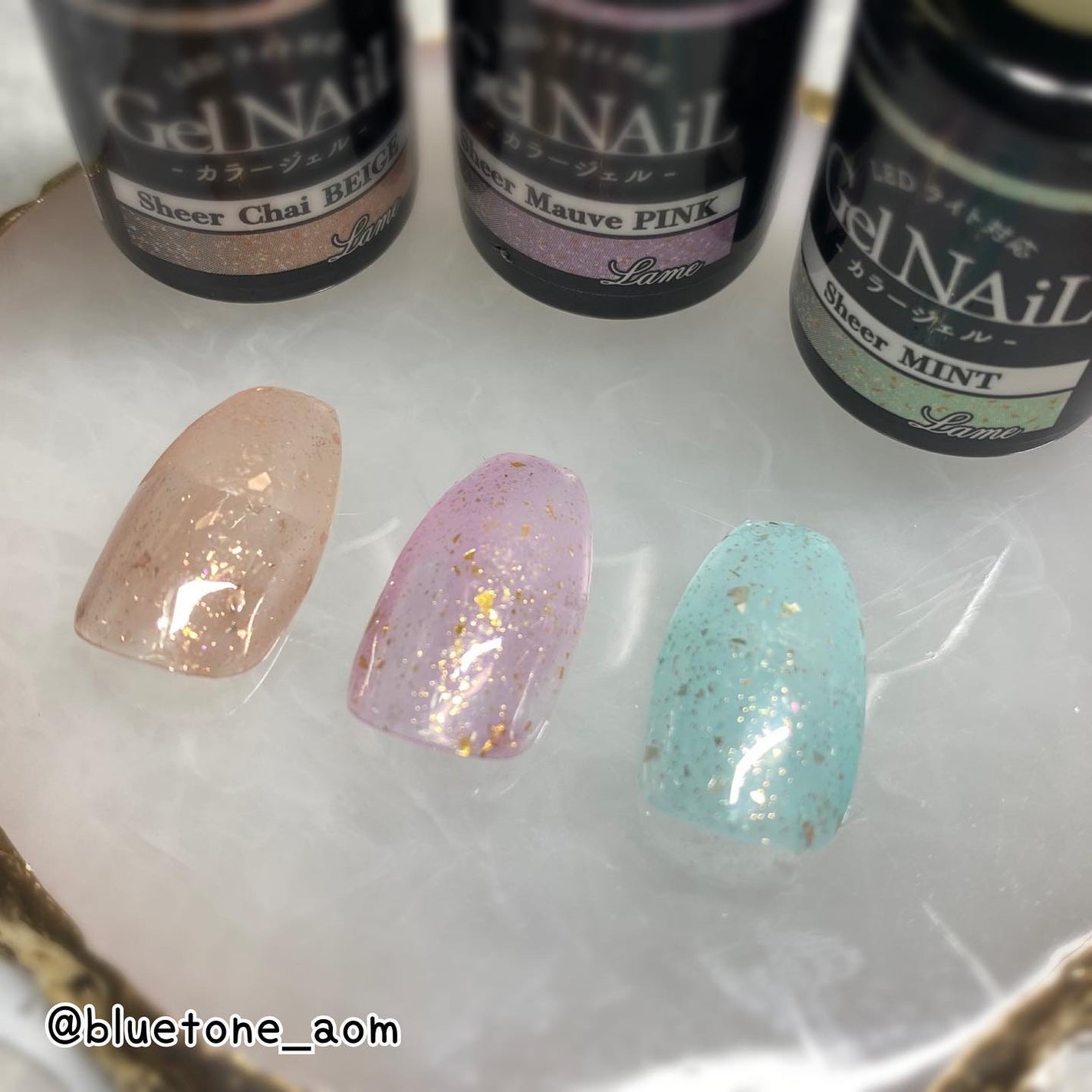 ジェルネイル(ライト対応)/セリア/ジェルネイルを使ったクチコミ(2枚目)