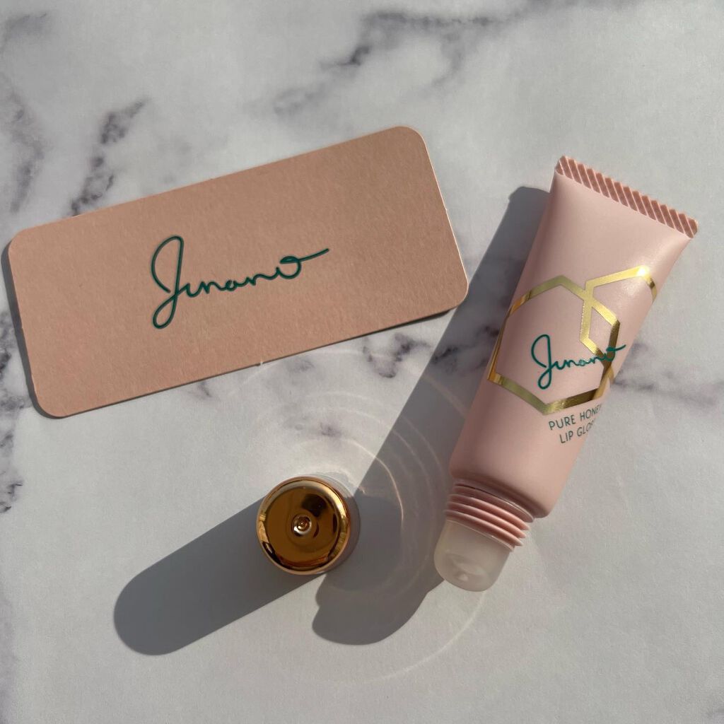 ピュアハニーリップグロス/Junano/リップ美容液を使ったクチコミ(4枚目)
