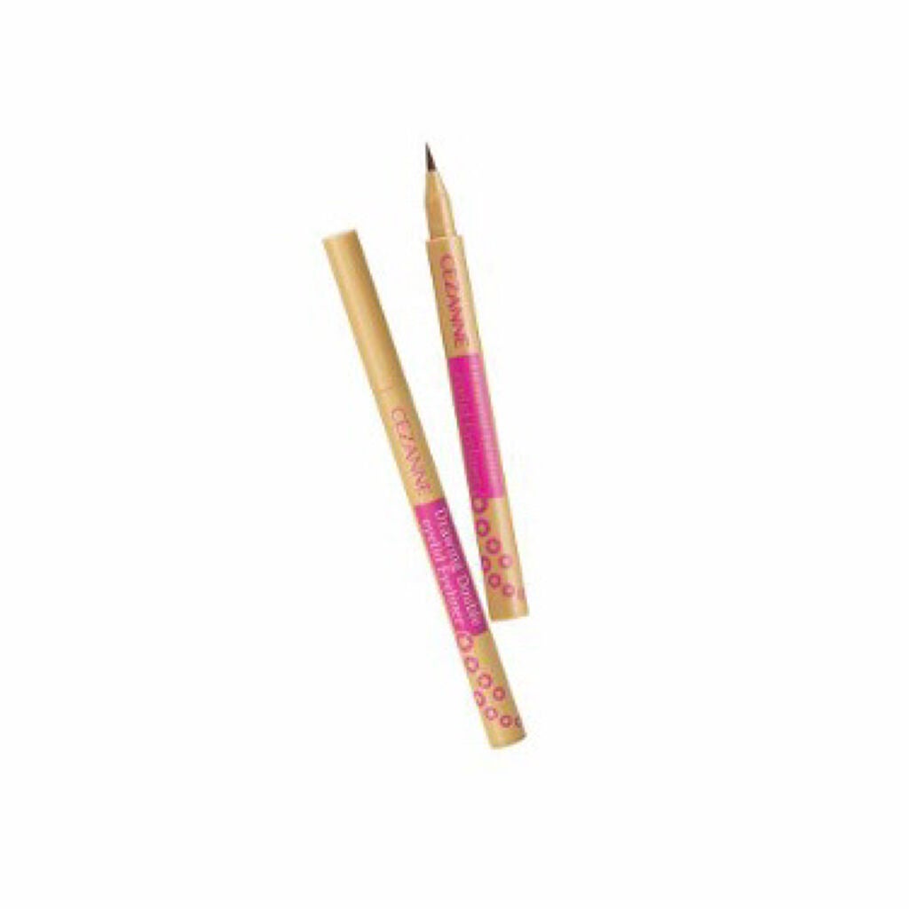 描くふたえアイライナー/CEZANNE/リキッドアイライナーを使ったクチコミ(1枚目)