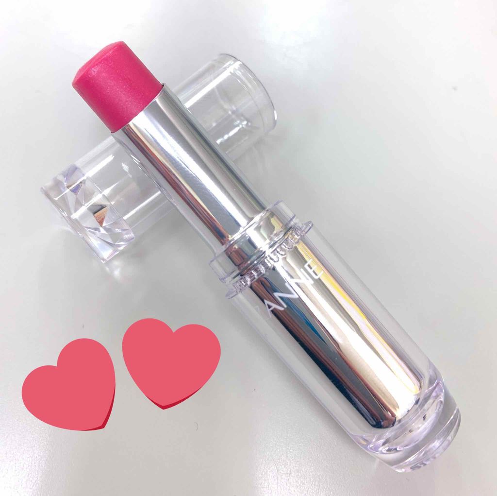 ラスティンググロスリップ/CEZANNE/口紅を使ったクチコミ（1枚目）