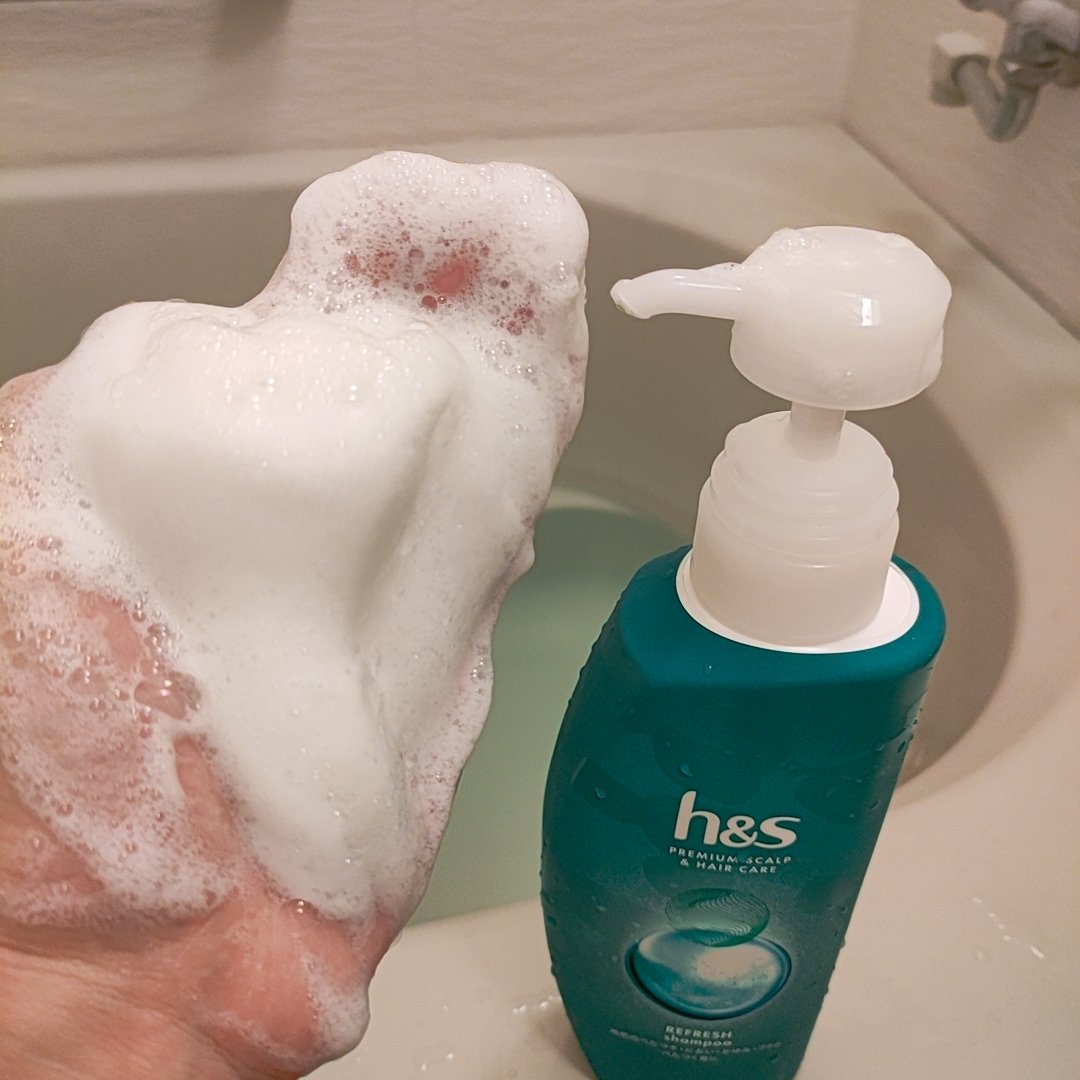 リフレッシュ シャンプー／コンディショナー/h&s/頭皮ケアを使ったクチコミ（3枚目）
