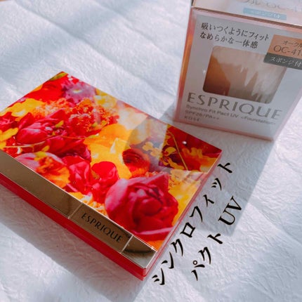 シンクロフィット パクト UV/ESPRIQUE/パウダーファンデーションを使ったクチコミ(1枚目)